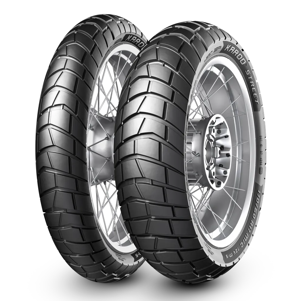 [4560100] Metzeler Karoo Street 120/80 - 18 M/C 62H M+S TT