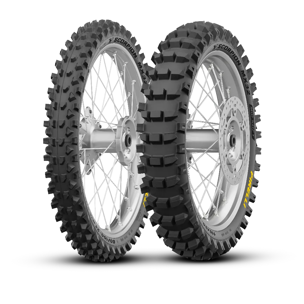 [3841800] Pirelli Scorpion MX32 Mid Soft 2.50 - 10 NHS 33J