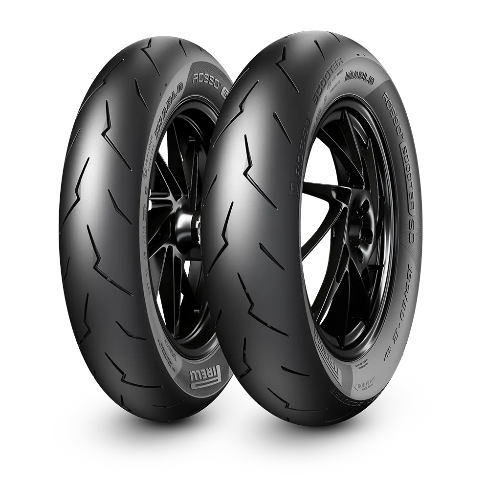 [4622200] Pirelli Diablo Rosso Scooter SC 120/70 - 12 58P TL Reinf