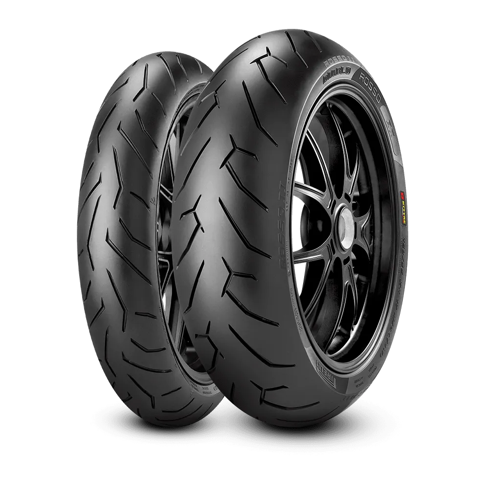 Pirelli Diablo Rosso II 120/70 ZR 17 M/C (58W) TL (D)